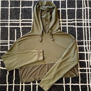 La Senza cropped fitness hoodie